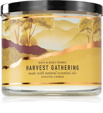 Bath & Body Works Harvest Gathering - ароматическая свеча /   411  g  / GTIN 667555189651