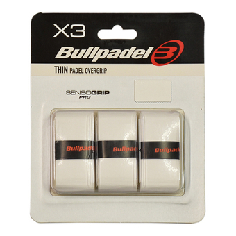 Теннисные намотки Bullpadel Sensogrip Overgrip GB 1603 3P - белый