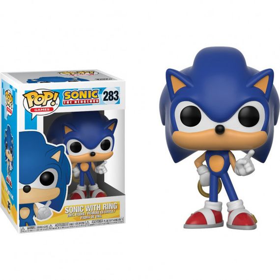Funko Pop! Games: Sonic - Sonic with Ring Collectible Toy