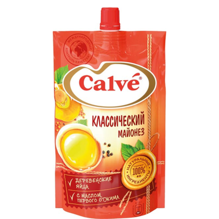 Майонез Calve Классический 50% 400 гр