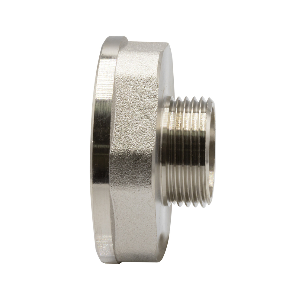 Переходник 1 1/2'' - 3/4'' вн/нар никель