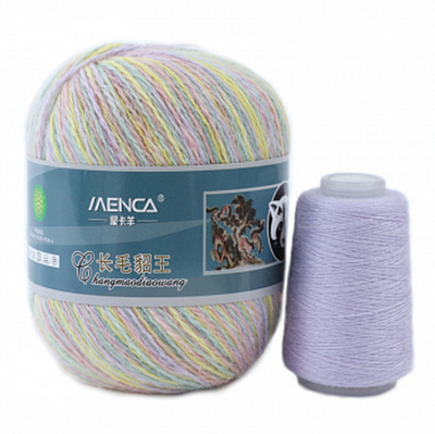 Пряжа "Норка" длинноворсовая, Пух норки-90 % Полиамид-10 %