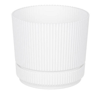 Кашпо СТРИП круглое D=200мм 3,9 л с поддоном М3248