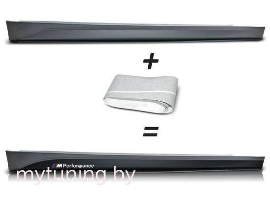 Накладки на пороги M-PERFORMANCE для BMW F30 F31