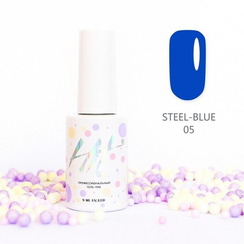 Гель-лак ТМ "HIT gel" №05 Steel-Blue, 9 мл