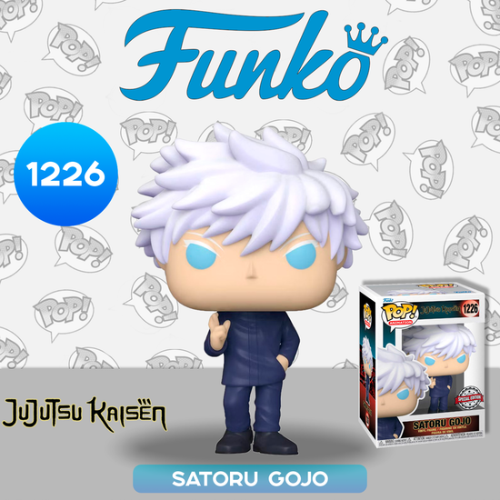 Фигурка Funko POP! Animation Jujutsu Kaisen Satoru Gojo WinterCon22 (Exc) (1226) 67040 / Фигурка по мотивам аниме "Магическая битва", Годжо Сатору