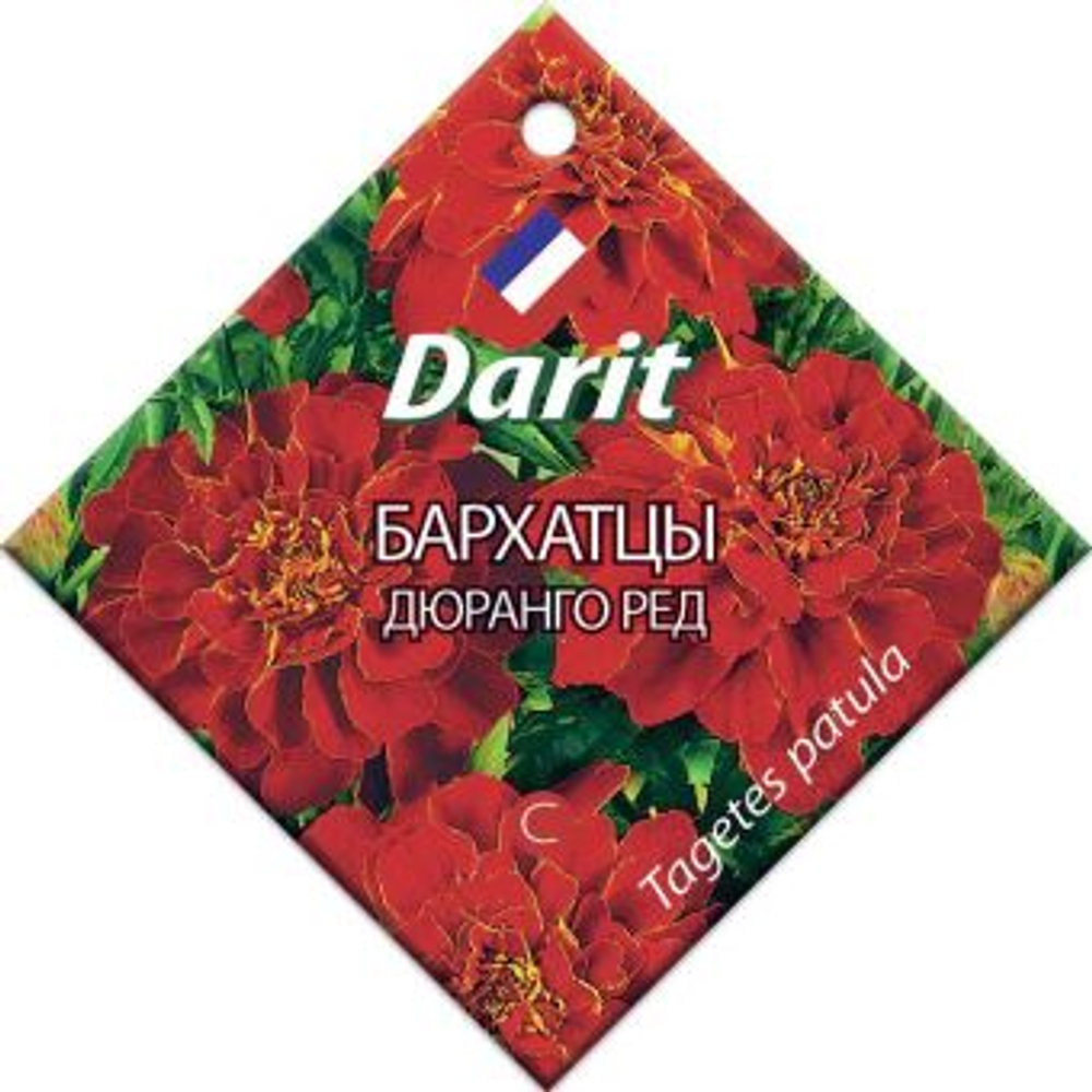 Бархатцы Дюранго Ред, семена Дарит 10т