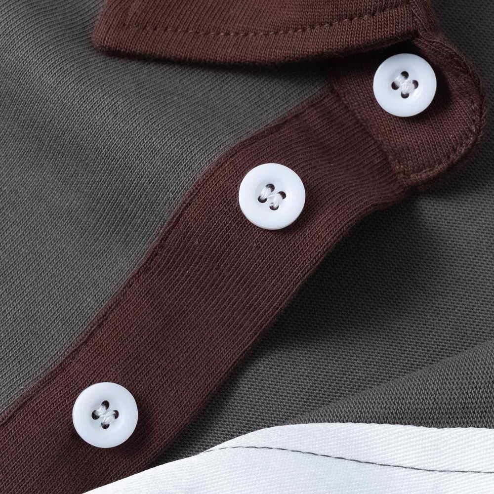 Лонгслив Ymkashix Rugby темно-серый/зеленый