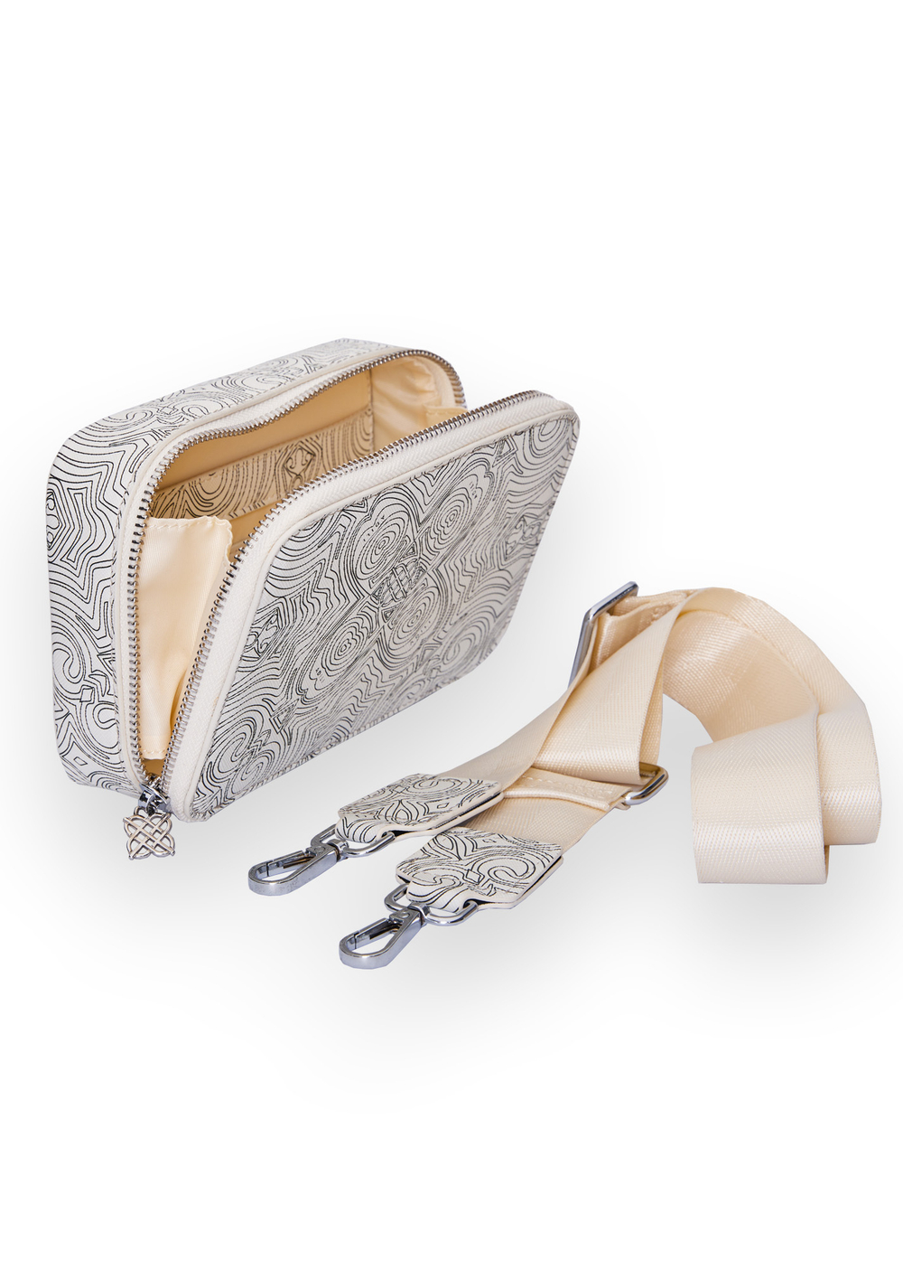 Сумка кросс-боди с авторским принтом ADILI