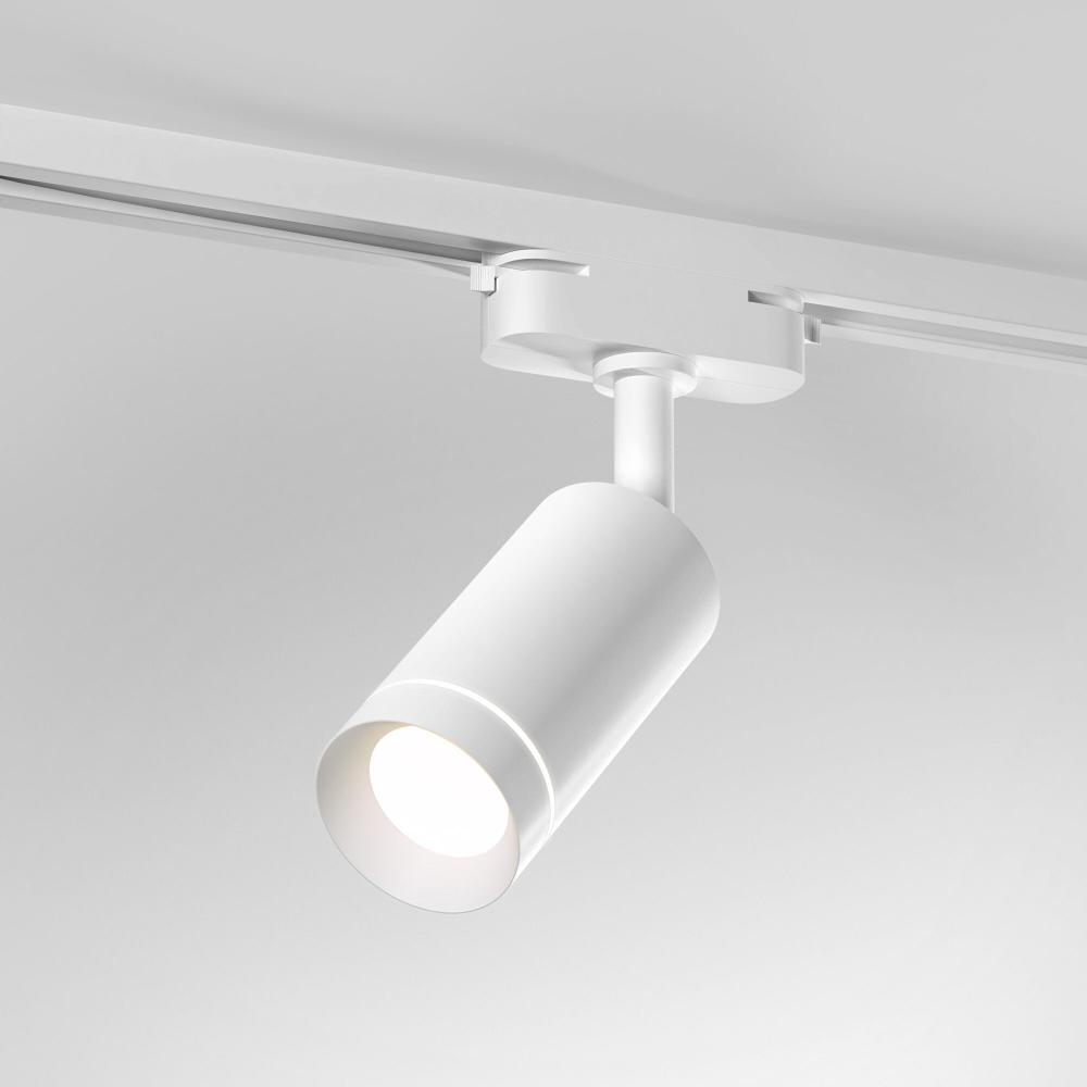 Трековый светодиодный светильник для однофазного шинопровода Glory белый 7W 4200K (1 шт.) LTB39