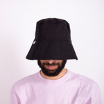 Linen bucket hat