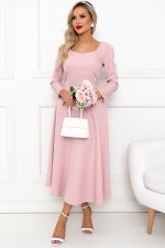 Платье Торжество (пудровый) Р11-1201/3 Nikol