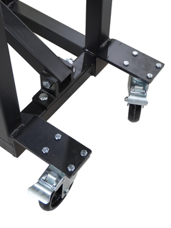 WDK-TKS75E Выпрессовщик шкворней (шкворнедав) гидравлический 75т. С рамой и пневмогидравлическим насосом