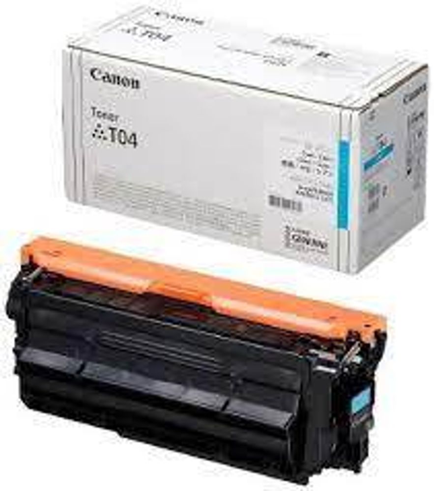 Тонер-картридж CANON T04 C (2979C001) голубой