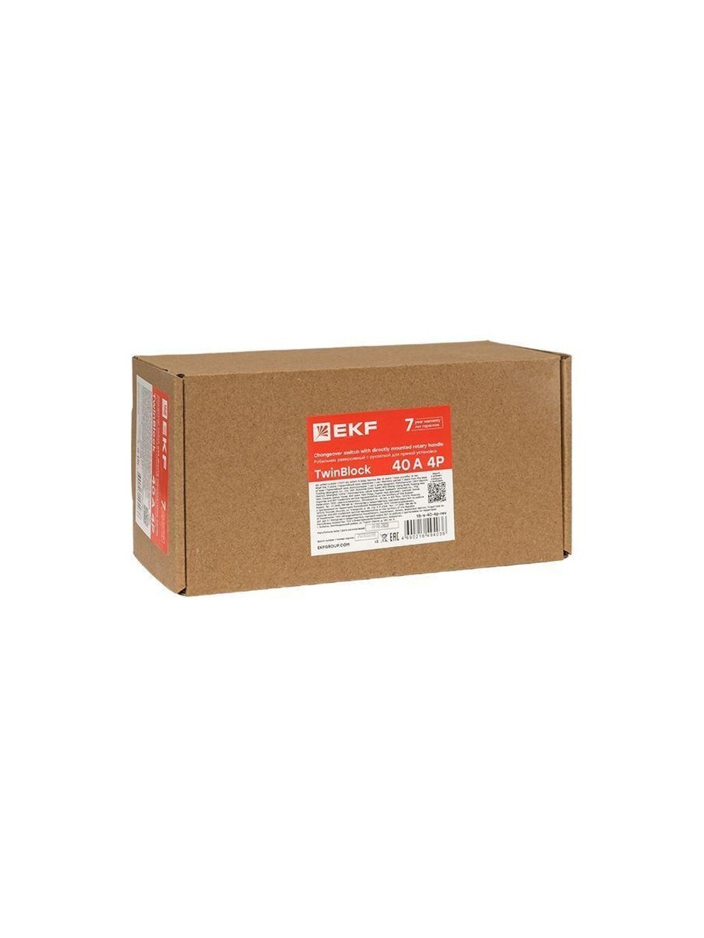 Рубильник 4п 250А без рукоятки управления TwinBlock EKF tb-s-250-4p
