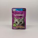 Желе с лососем, 75г корм для кошек влажный Whiskas