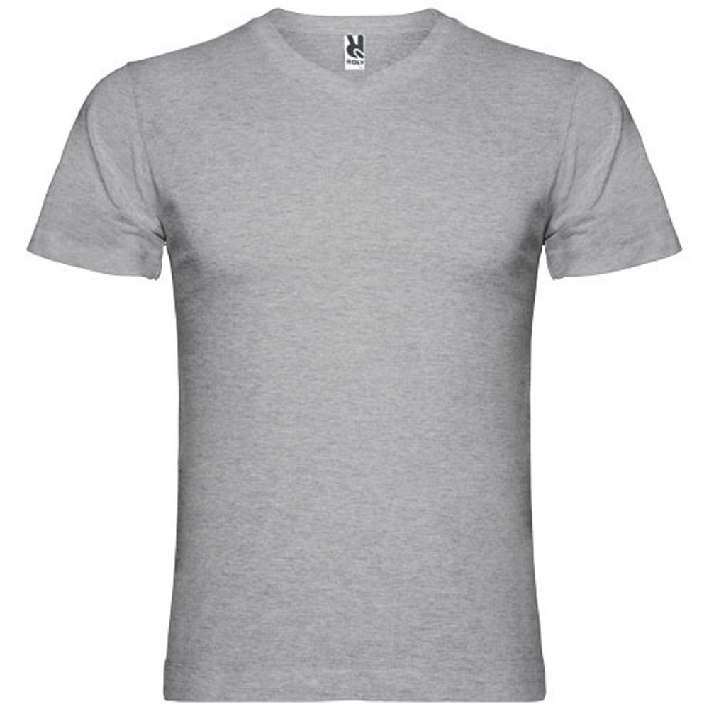 Мужская футболка Samoyedo с коротким рукавом и V-образным вырезом