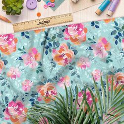 Ткань бязь аромат лета