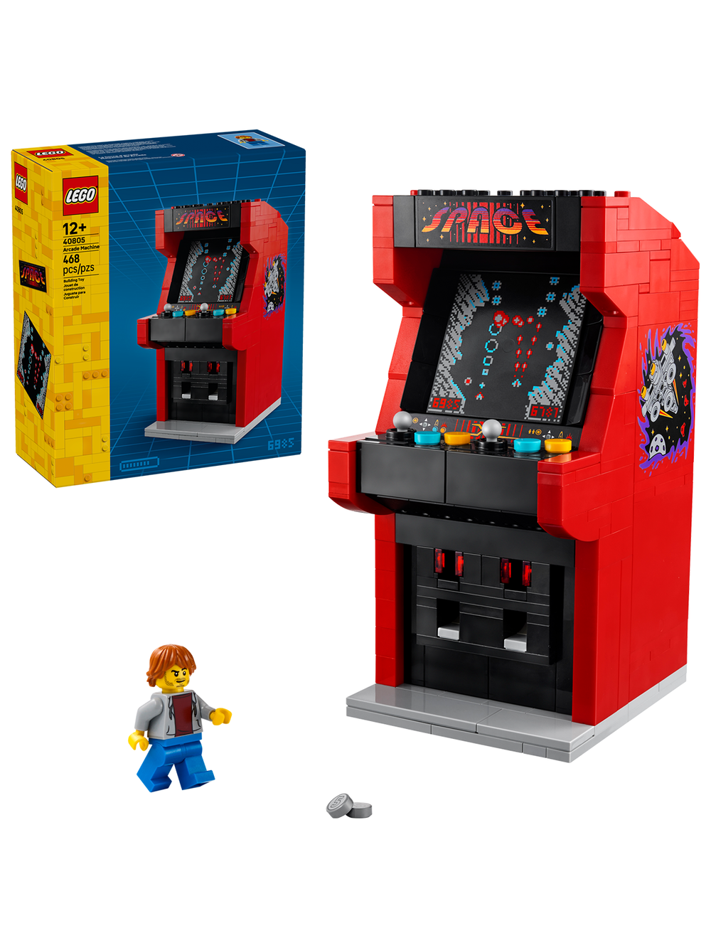 Конструктор Лего креатор Аркадный автомат 40805 | LEGO Creator Arcade Machine | коллекционная модель | 468 деталей 12+
