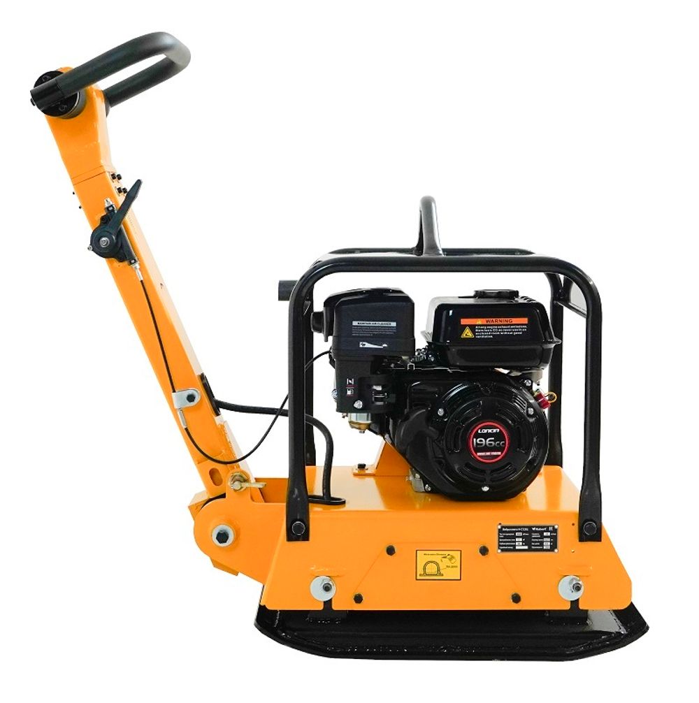 Виброплита реверсивная Habert H-C125L - [120 кг / 22 кН / Loncin G200F] бензиновая