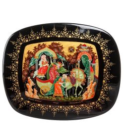 ШК-30/ 41 Шкатулка «Золотой петушок» Захарова