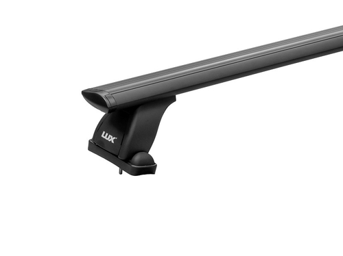 Багажник на крышу LUX с дугами 1,2м аэро-трэвэл (82мм) черными для Kia Pro Ceed Coupe 2007-(арт.841993+793310)
