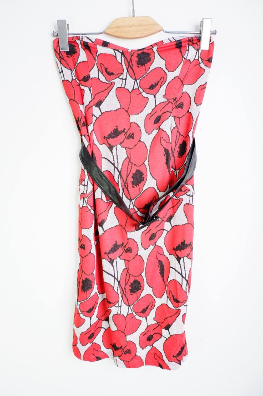 Платье Extasy с маками, визуально на 44 размер