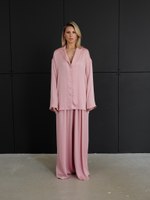 Костюм розовая жемчужина оверсайз