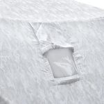 Палатка зимняя СЛЕДОПЫТ Premium 5 стен, 2,8х2,9м,h-2,05м,S по полу 5,6кв.м, 3 слоя, цв.Arctic Cam/Се