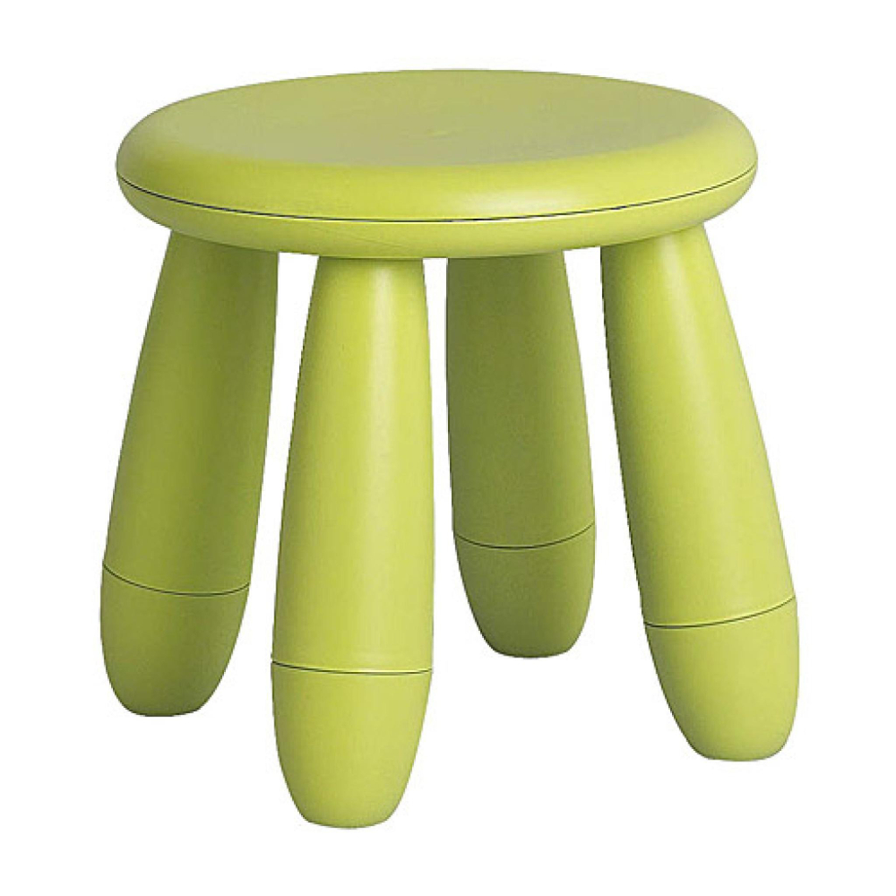 Детский табурет PALL GUL, 30х30х29, зеленый