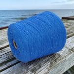 Бобинная пряжа Cotton Paillettes (Blu)