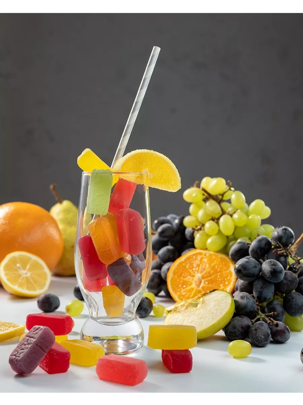 Конфеты "Фестиваль" желейные на агаре ассорти вкусов 500г