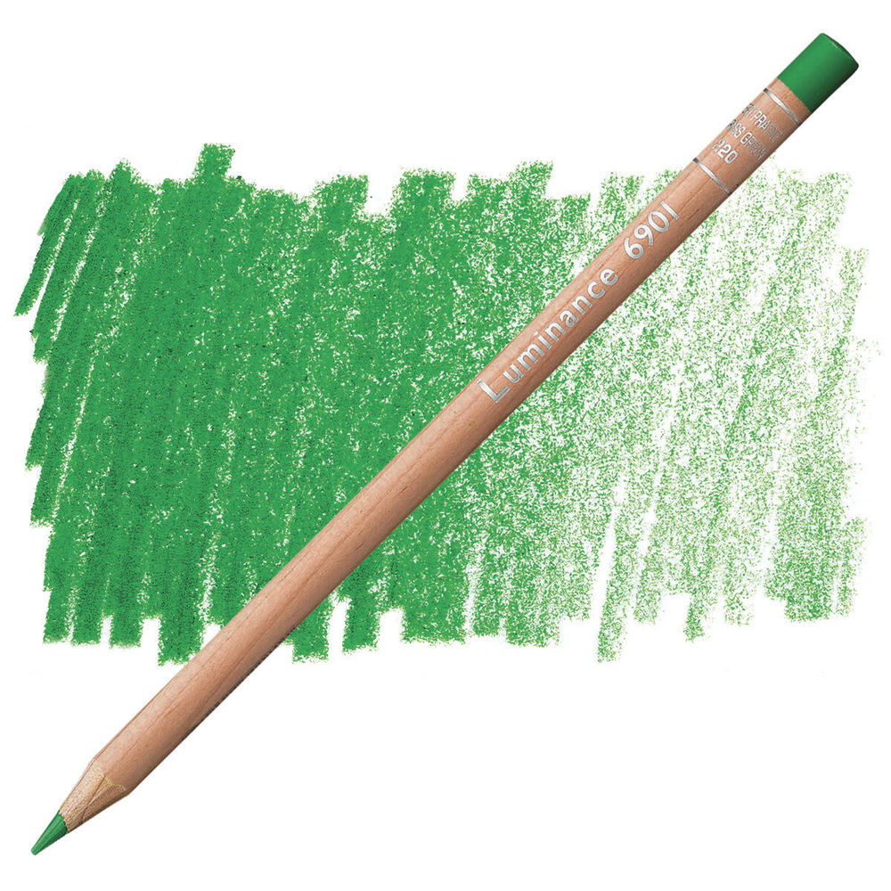 Caran d'Ache Luminance 6901. 220 Grass green