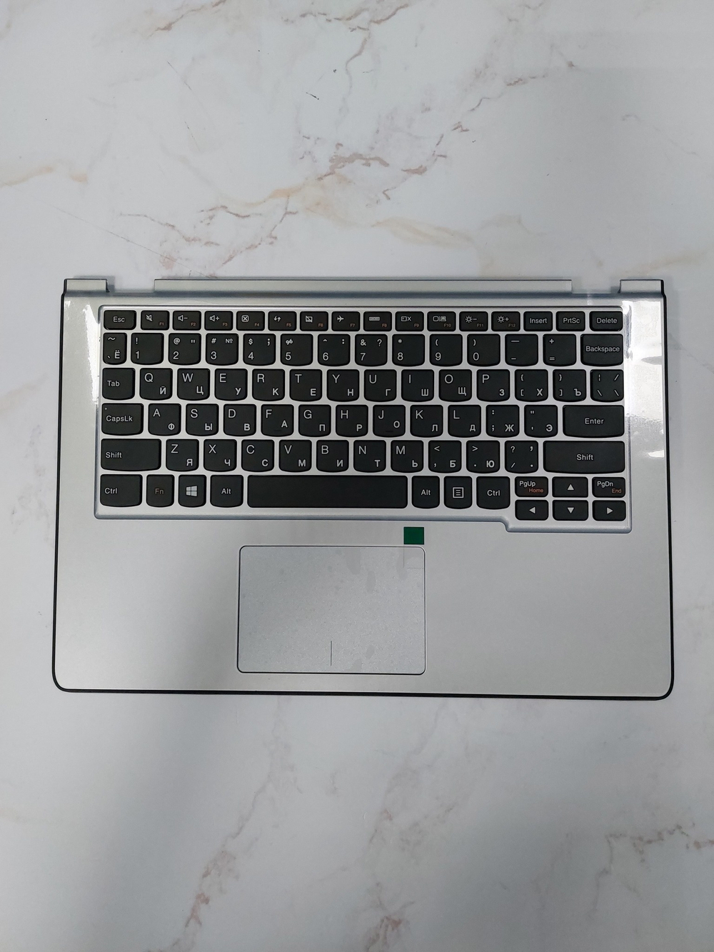 Верхняя часть корпуса (топ-кейс) c клавиатурой для ноутбука Lenovo Yoga2-11, расскладка - русская (90204963), оригинал