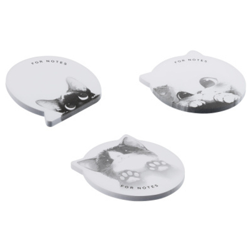 Самоклеящийся блок MESHU "Cute Notes",40л., ассорти, европодвес