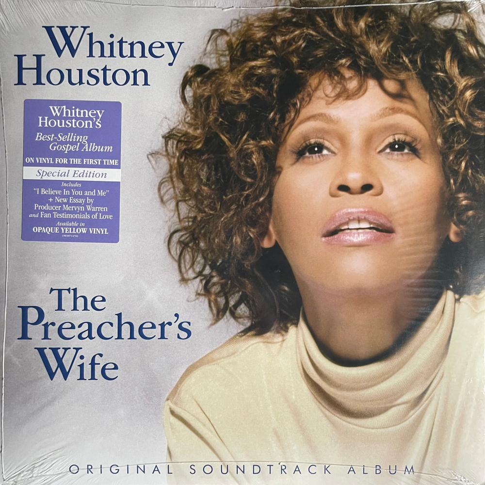 Whitney Houston ‎– The Preacher's Wife 2LP (Европа 2023г.) Yellow