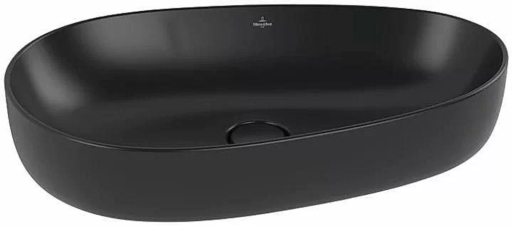 Раковина накладная Villeroy&Boch Antao 65 4A7465R7 черная матовая