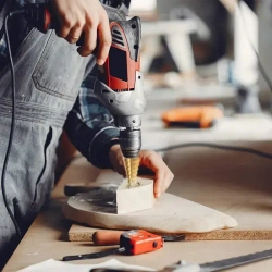 Сверло ступенчатое по металлу для отверстий 4-32 мм, с титановым покрытием