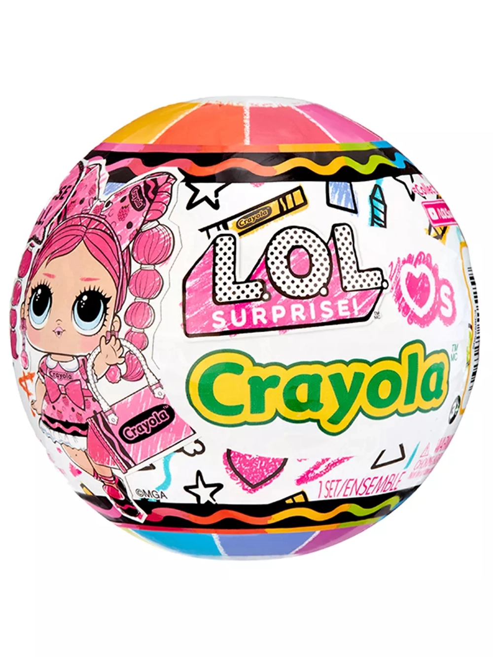 Кукла Лол Lol Loves Crayola оригинал