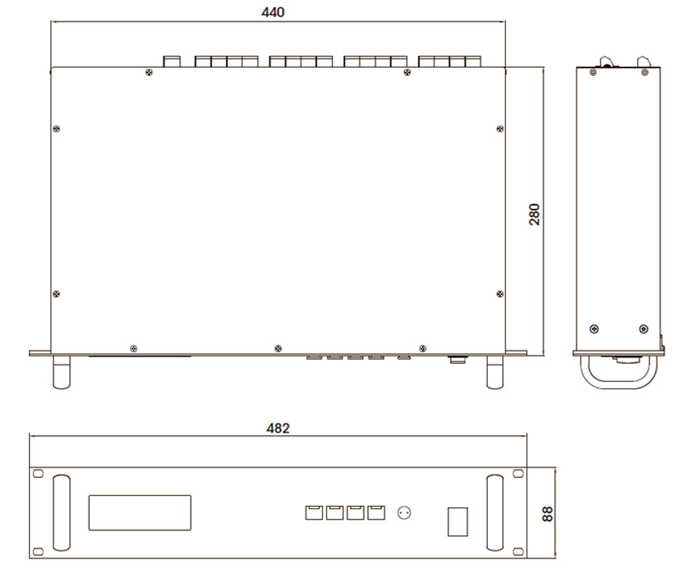 SC-6224, Блок контроля трансляционных линий (Inter-M)