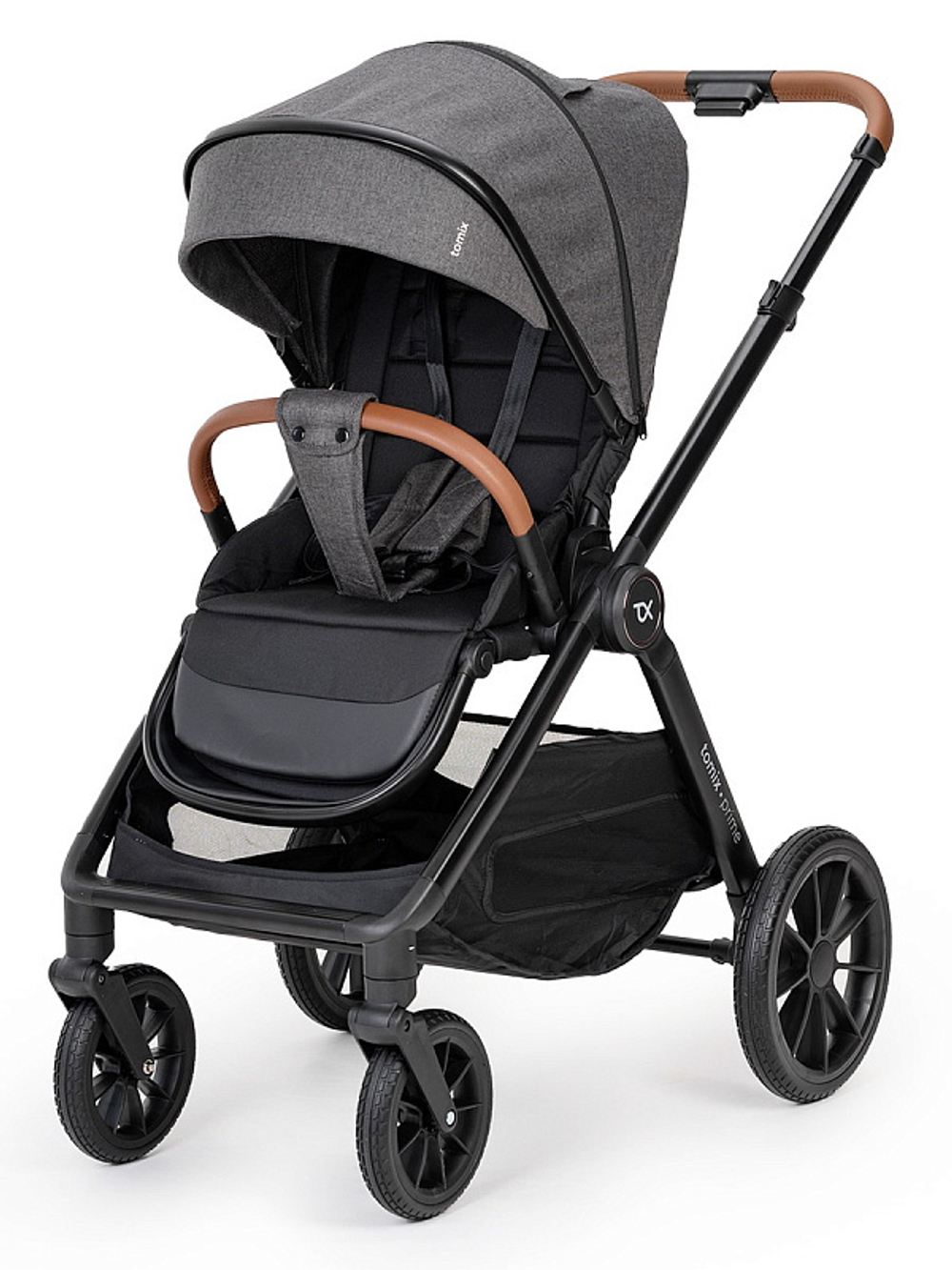 Детская коляска 2 в 1 Tomix Prime Grey