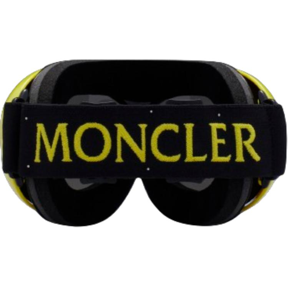 Moncler Functional Glasses Unisex Black Lens With Yellow Frame