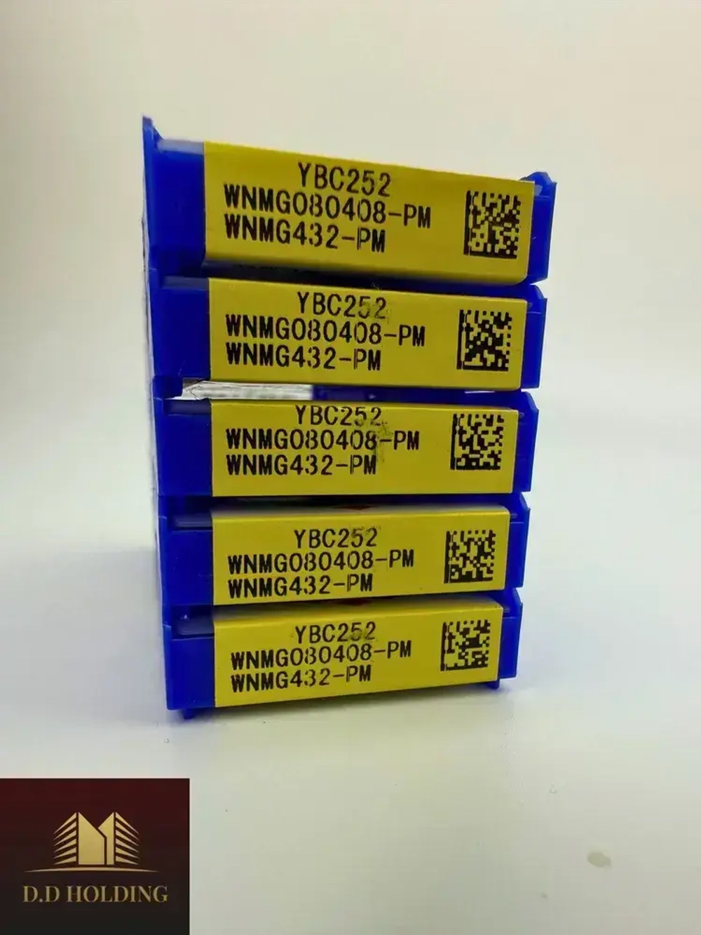 Пластины WNMG080404-PM YBC252 10 шт