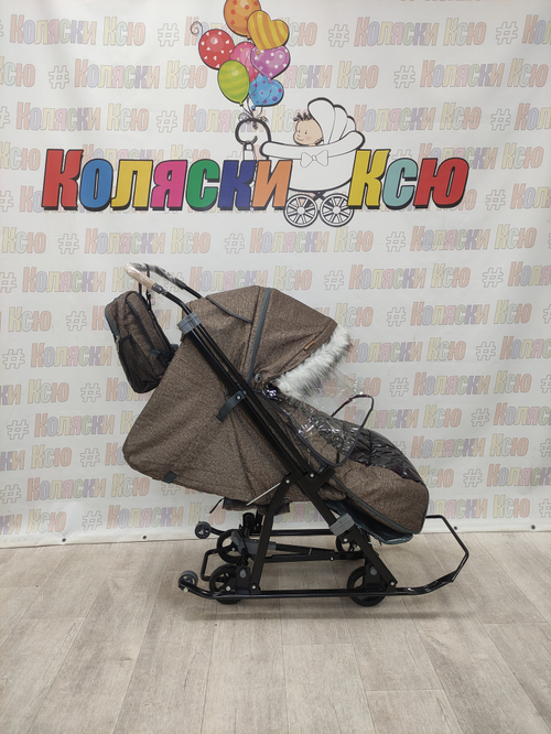 Санки-коляски Galaxy Nova бронзовый