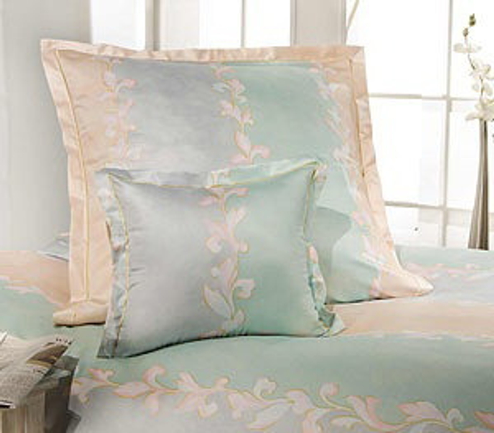 Пододеяльник 140x200 Elegante Assam бледно-зеленый Германия