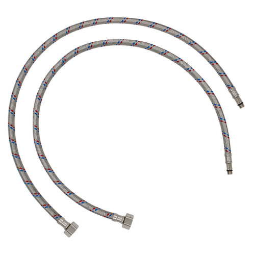 Подводка гибкая для смесителя, М10x18мм 80см