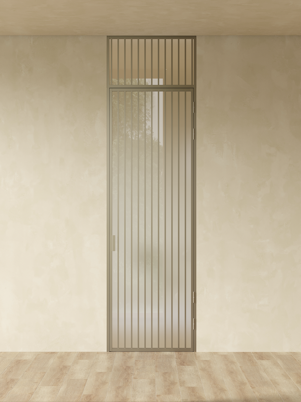 Распашная алюминиевая перегородка Minoli 13