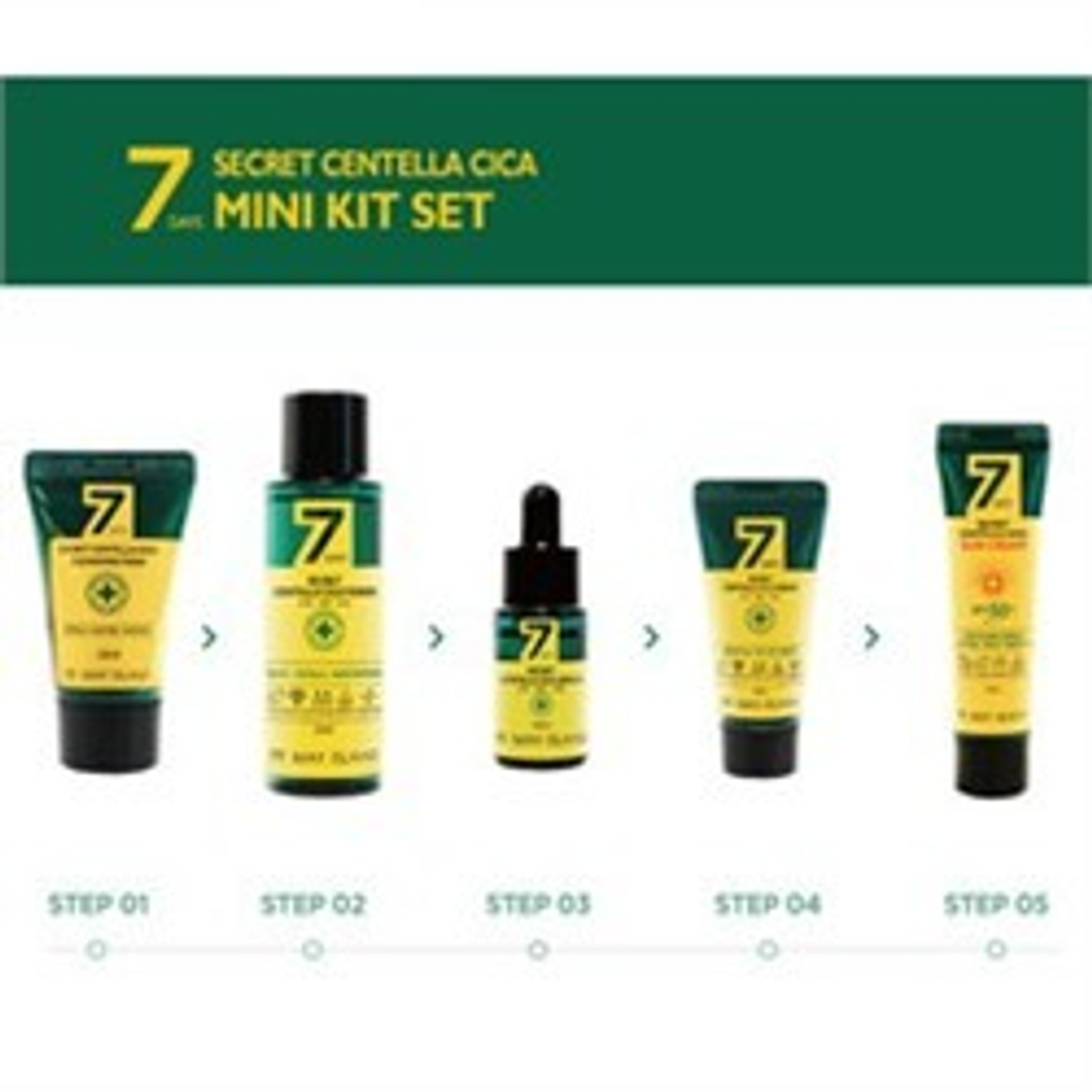 May Island Набор для ухода за проблемной кожей с центеллой - Secret centella mini kit set