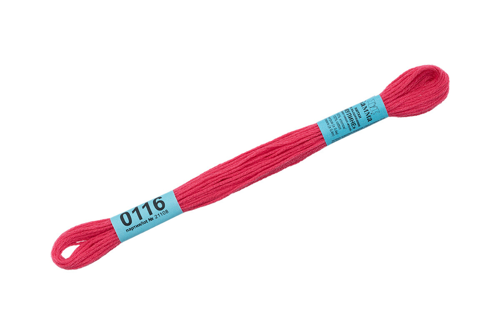 Мулине "Gamma" , 100% хлопок, 8 м, №0116