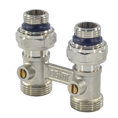 Узел OGINT нижнего подключения Ду15 Ру10 1/2x3/4quot; евроконус прямой